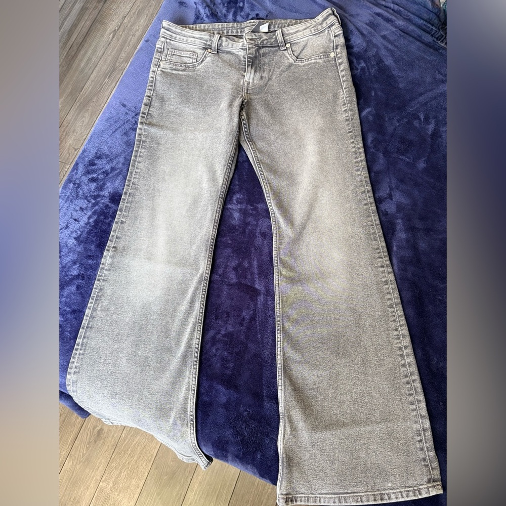 H&M Charcoal Flare Jeans